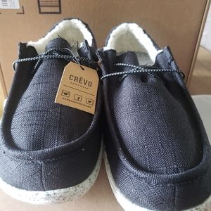 CREVO RONNIE SHERPA Slip on Loafers New with tags and box Size 11m